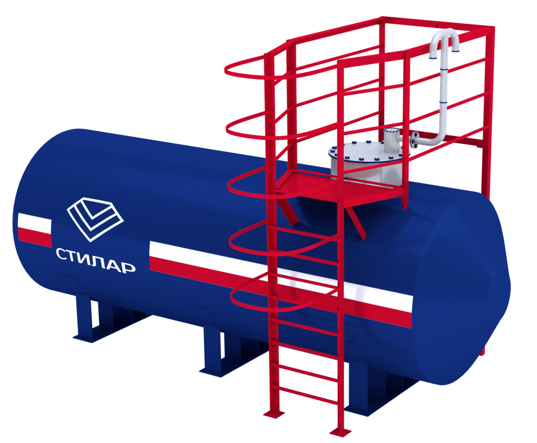 Горизонтальный резервуар РГСН для АЗС 100 м³ от завода-производителя