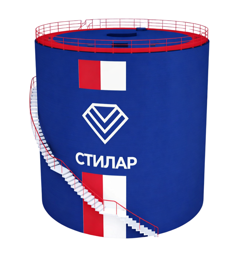 Цельносварной резервуар РВС для АЗС 100 м³ от завода-производителя