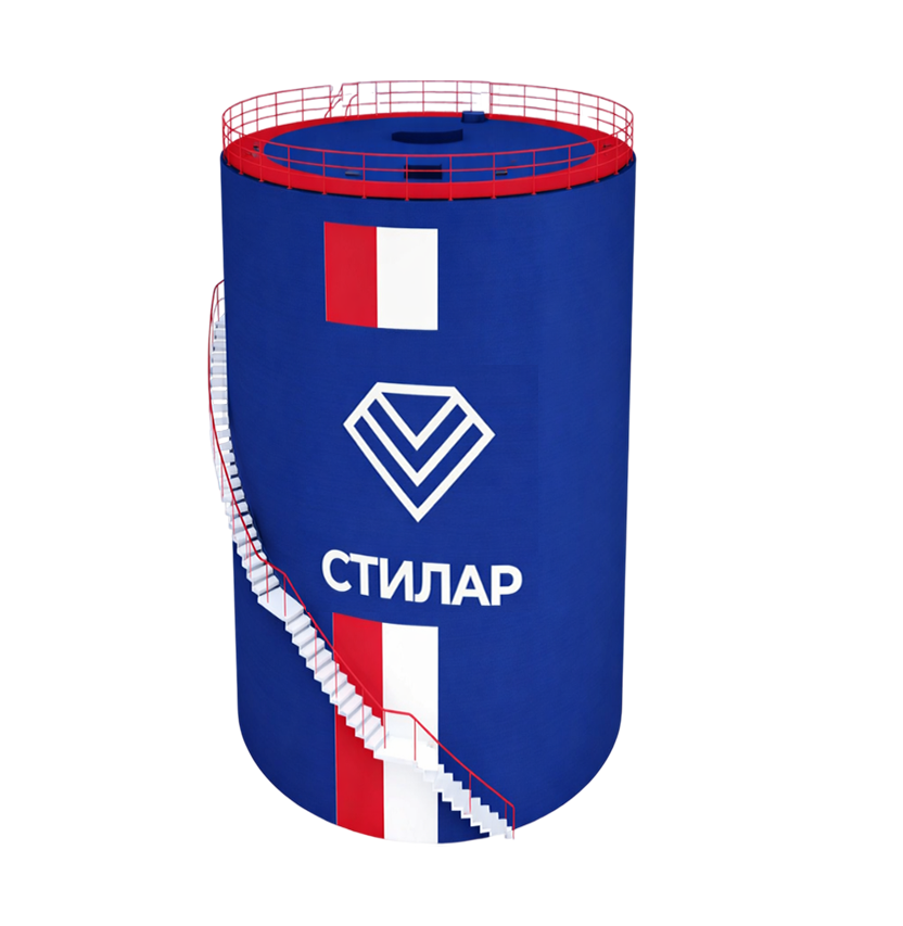 Цельносварной резервуар РВС для ГСМ 5 м³ от завода-производителя